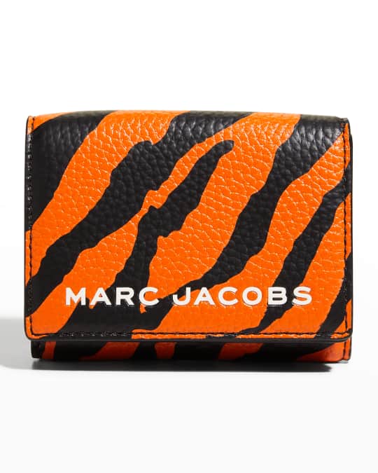 Marc Jacobs Tiger Leather Trifold Wallet | Neiman Marcus