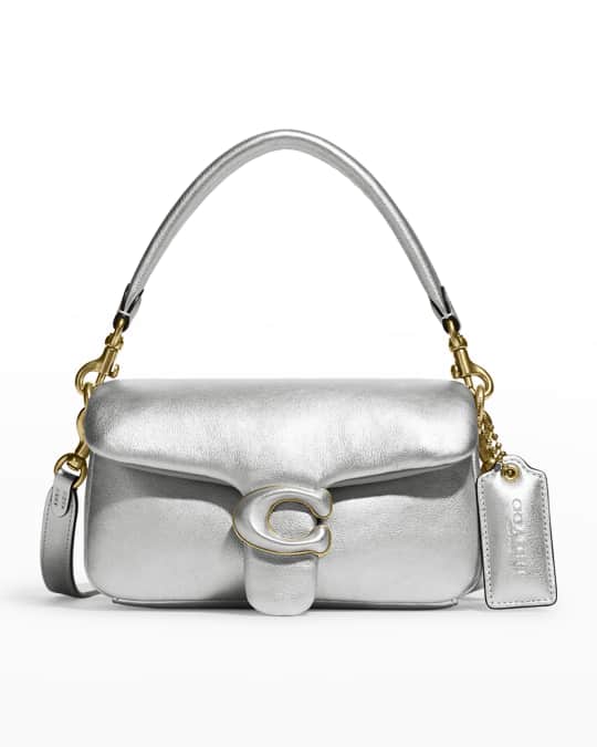 Tabby 18 Metallic Leather Shoulder Bag