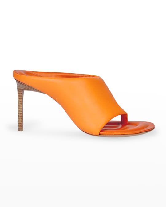 JACQUEMUS Les Sandals Limone ハイヒール サンダル Jacquemus - Les Sandales Limone leather sandals Jacquemus