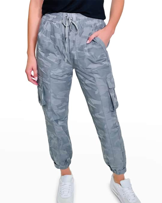 Camo Cargo Jogger Pants