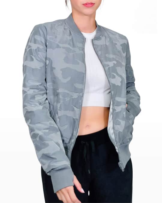 Camo Reversible Bomber Jacket