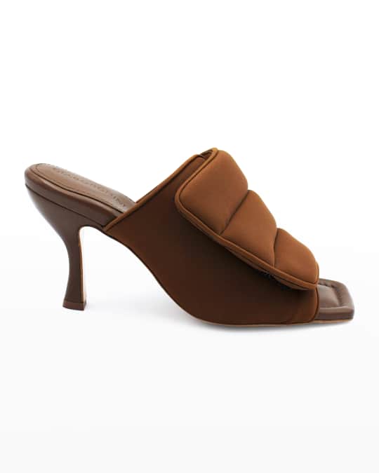 Gia Borghini Gia 4 Fold-Over Mule Sandals | Neiman Marcus