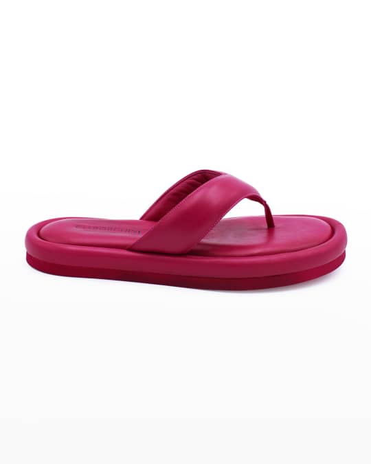 GIABORGHINI Gia 5 Flatform Flip-Flop Sandals | Neiman Marcus
