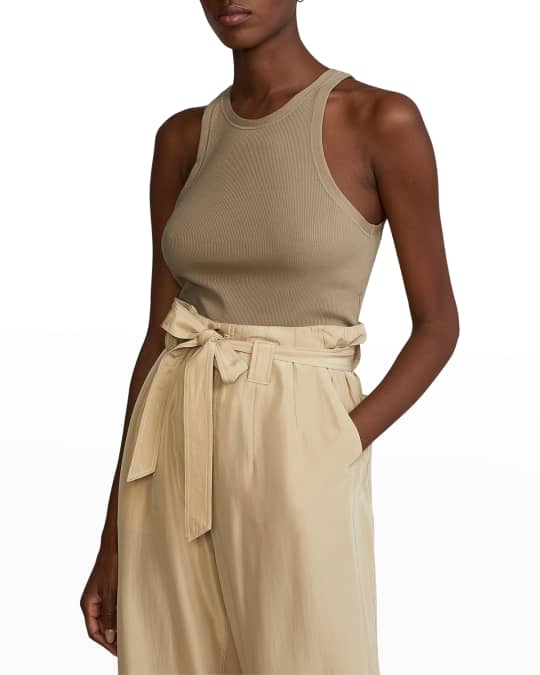 Polo ralph lauren rib knit cotton tank best sale