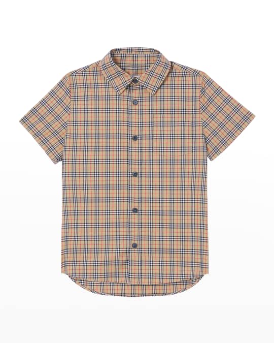 Burberry shirts for boys sale