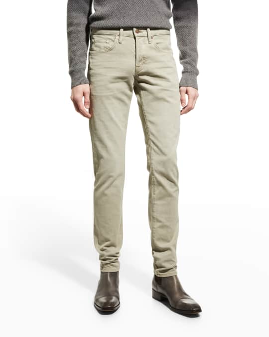 TOM FORD Men's Slim Fit Five-Pocket Trousers | Neiman Marcus