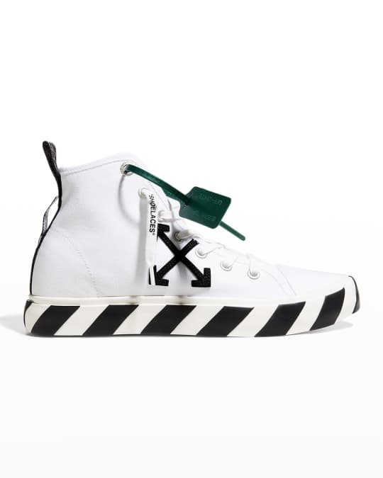 Vulcanised striped hi top online