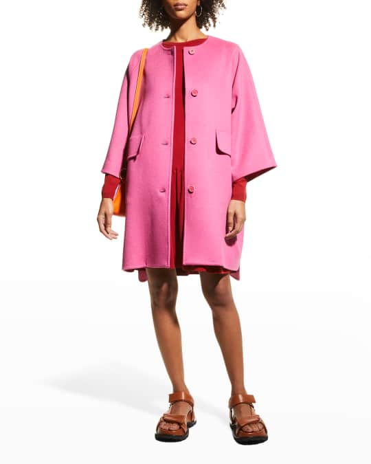 Max Mara Siamese Oversized Camel Coat | Neiman Marcus