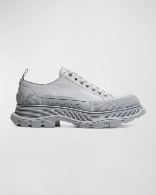 スニーカー ALEXANDER MCQUEEN Grey Stretch Nylon Tread Slick Sneakers Alexander Mcqueen Grey Stretch Nylon Tread Slick Sneakers