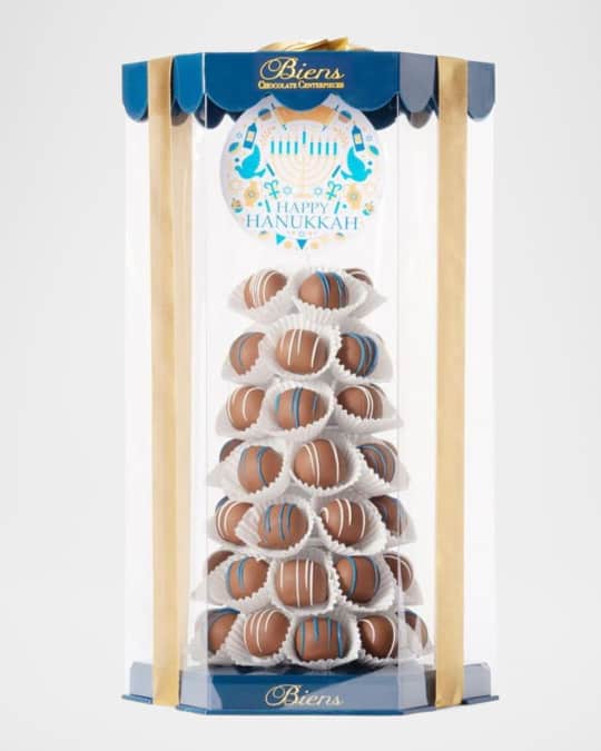 Hanukkah Bien Tower - Dark Blue