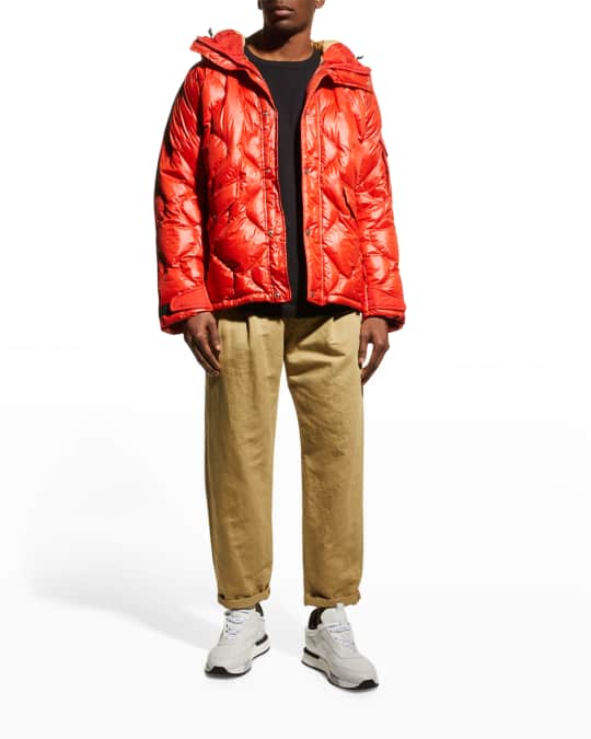 Rag Bone Men's Down Hooded Shield Jacket Neiman Marcus