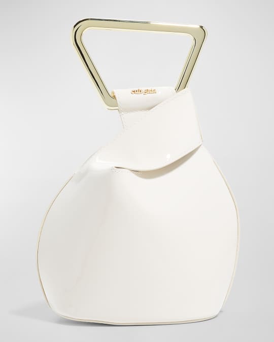 Cult Gaia Astraea Mini Patent Top-Handle Bag | Neiman Marcus