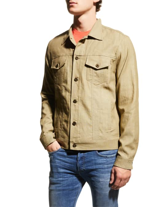 Neiman Marcus Men's Trucker Jacket Neiman Marcus