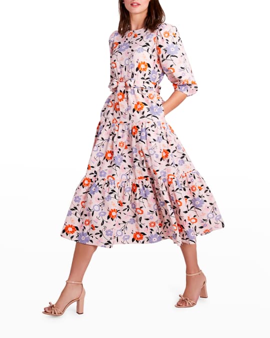 kate spade new york floral garden seersucker dress | Neiman Marcus