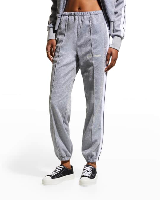 Glitter Pull On Jogger Track Pants