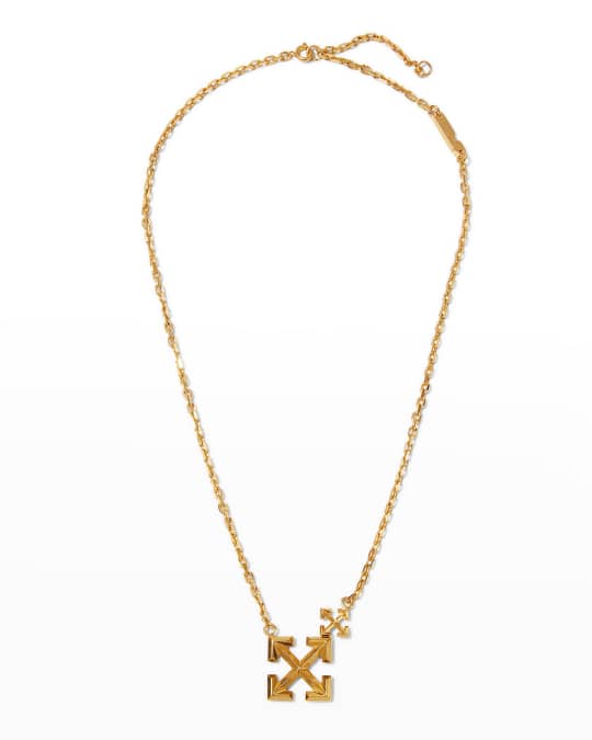 Off white arrows necklace clearance
