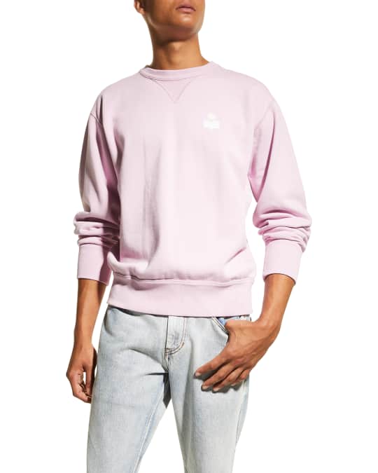 Isabel Marant Men s Mike Small Logo Sweatshirt Neiman Marcus