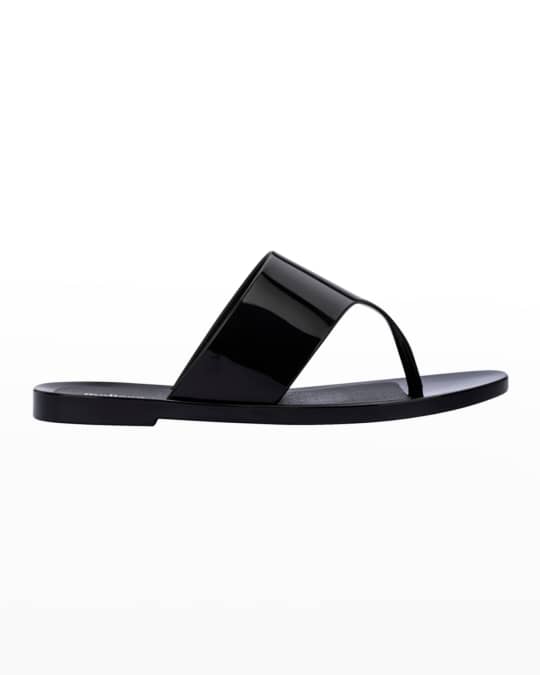 Melissa Essential Chic Jelly Thong Sandals | Neiman Marcus