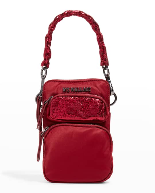 MZ WALLACE Bowery Micro Crossbody/Wristlet Bag Neiman Marcus