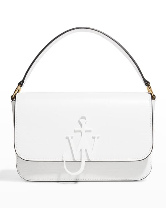 JW Anderson Anchor Logo Embossed Midi Shoulder Bag Neiman Marcus