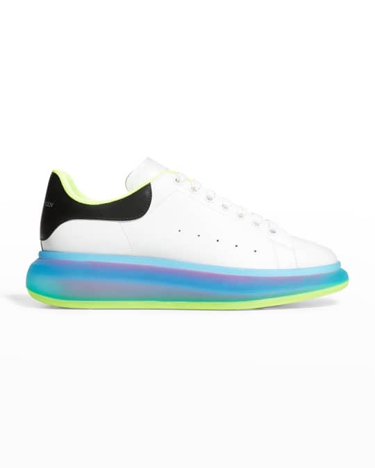 Alexander McQueen Men s Oversized Larry Multicolor Leather Low Top