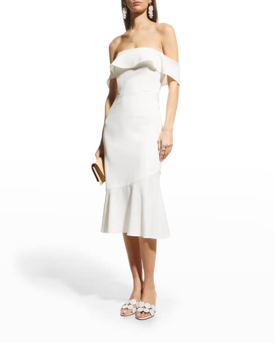 knee length dresses for ladies Faye Midi Dress