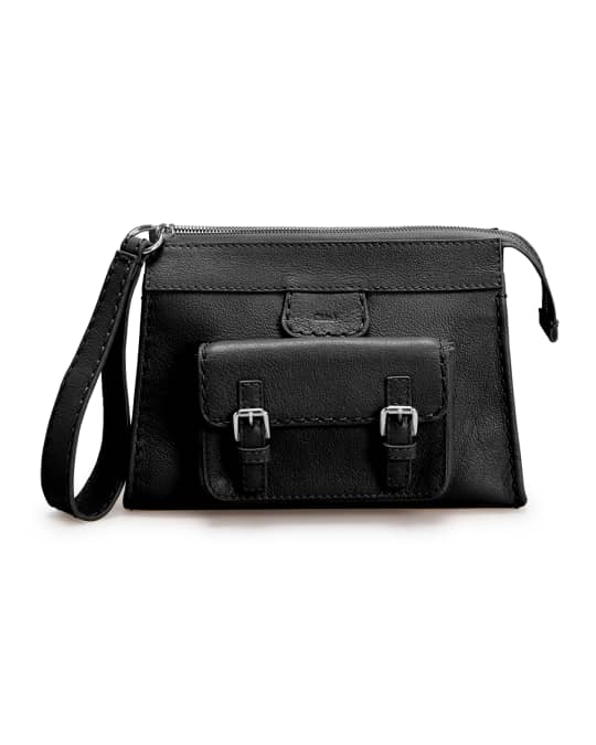 Edith: Women's Black Cross Body Camera Bag