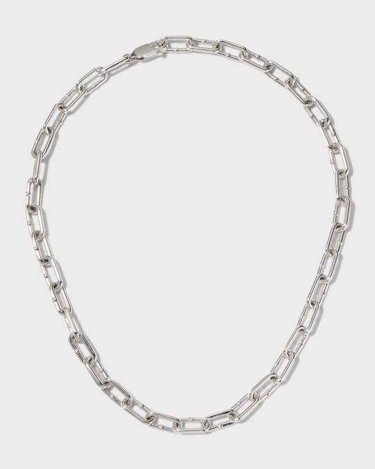 Bottega Veneta - Men - Sterling Silver Chain Necklace Silver