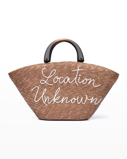 Eugenia Kim Straw Location Unknown Tote Bag Neiman Marcus