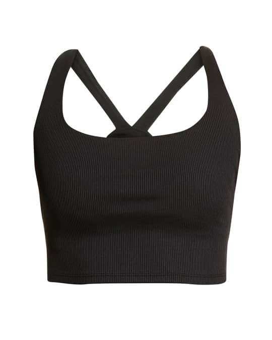 Alo Yoga Women's Wellness Bra, Black, X-Small at  Women's Clothing  store