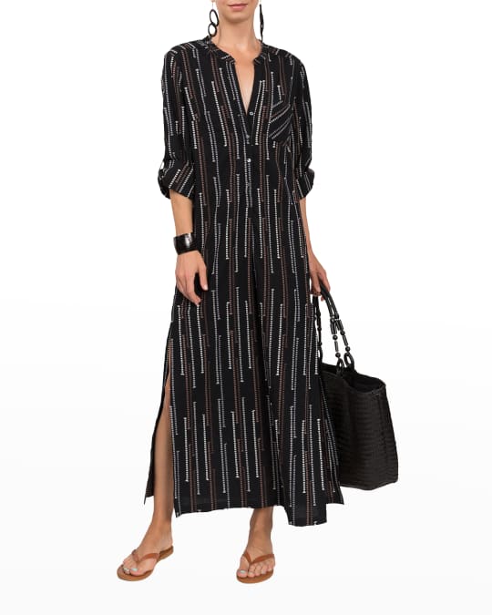 Everyday Ritual Tracey Cotton Maxi Kaftan Neiman Marcus