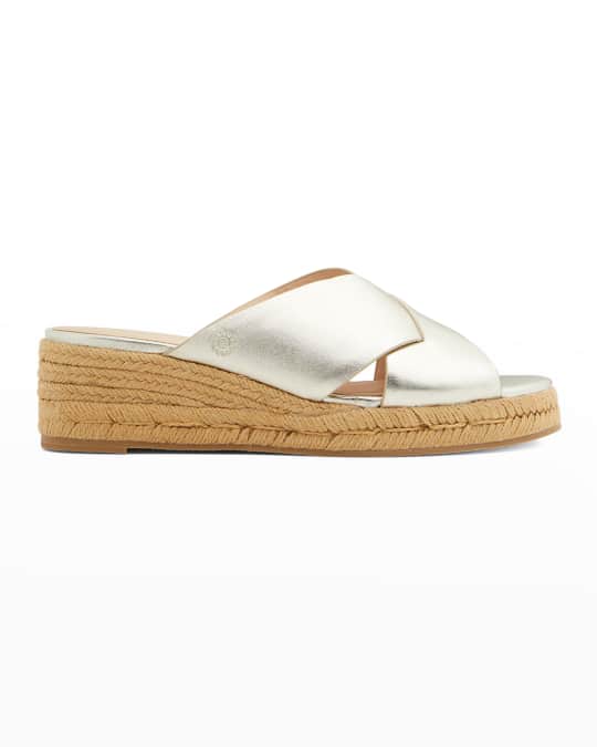 Espadrille Jack Rogers White Wedges Jack Rogers Sloane Leather