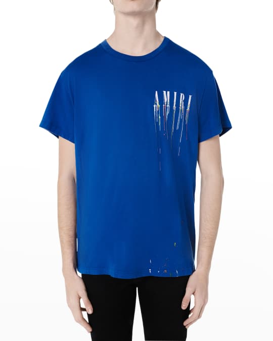 Amiri T-Shirt, Amiri Paint Drip T Shirt