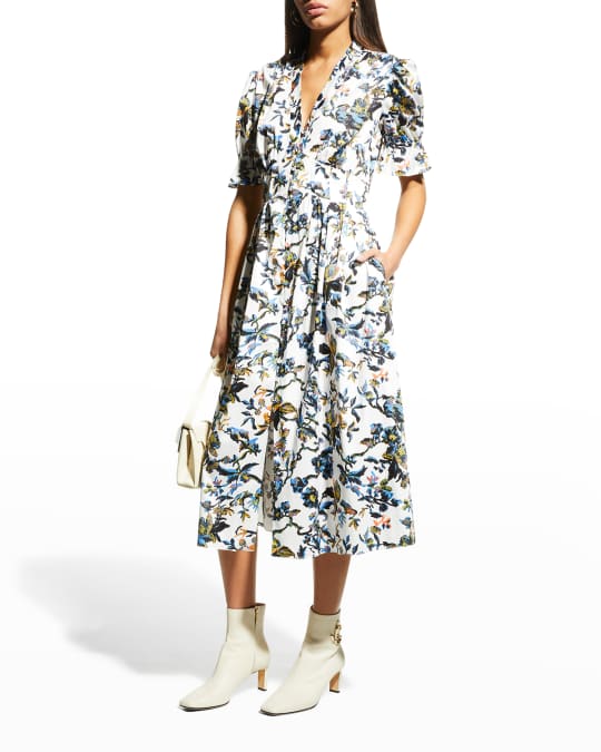 Diane von Furstenberg Erica Midi Dress Neiman Marcus