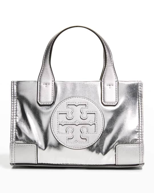 Ella Metallic Micro Tote Crossbody Bag