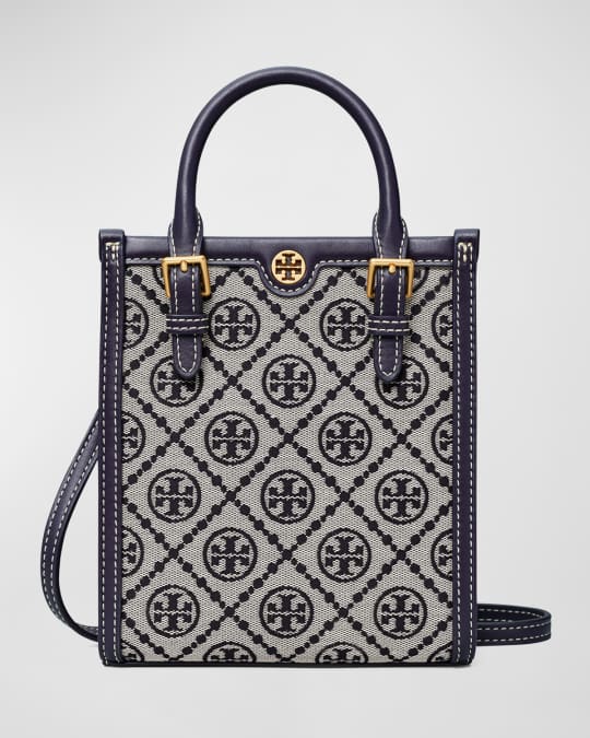 ★Tory Burch★Mini T Monogram North/South Denim Tote★ Tory Burch Mini T Monogram North/South Denim Tote | Nordstrom