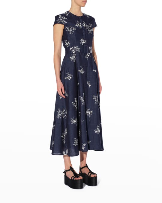 leo lin strapless dress Fuschia Rayna Applique Bustier Maxi Dress