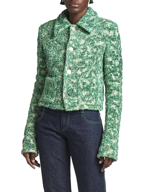 Abstract Chenille Jacket