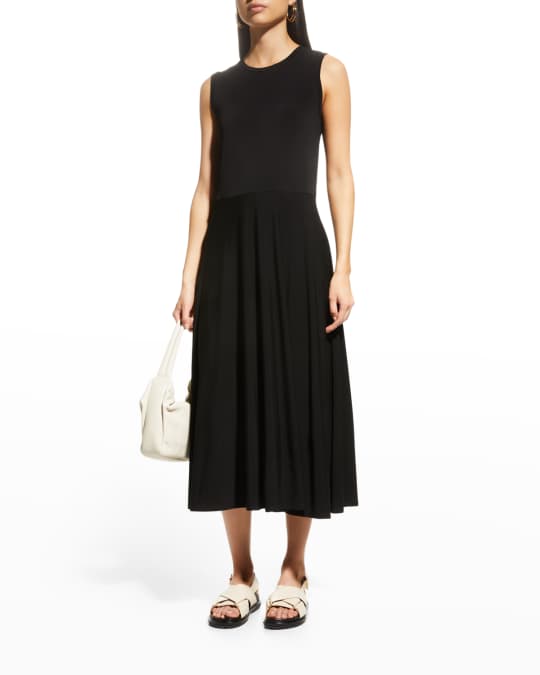 Max Mara Leisure Agave Sleeveless Dress | Neiman Marcus