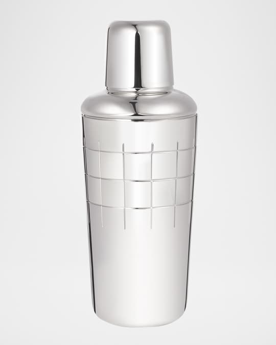 Graphik Silver-Plated Cocktail Shaker