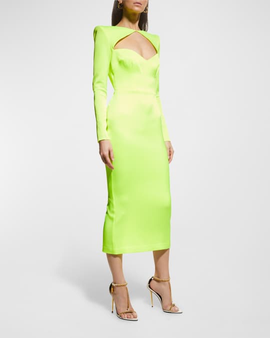 green emerald velvet dress Alex Perry Dress - Women's 2