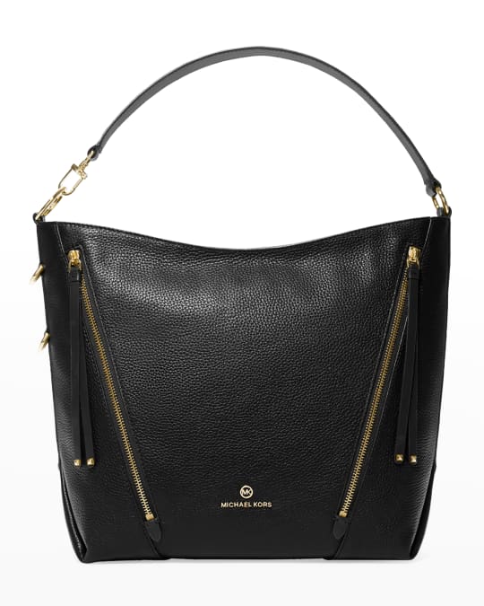 Michael kors brooklyn large leather tote outlet