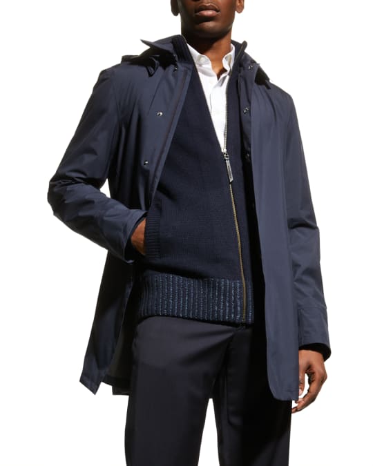 Herno Men s Laminar City Trench Coat Neiman Marcus