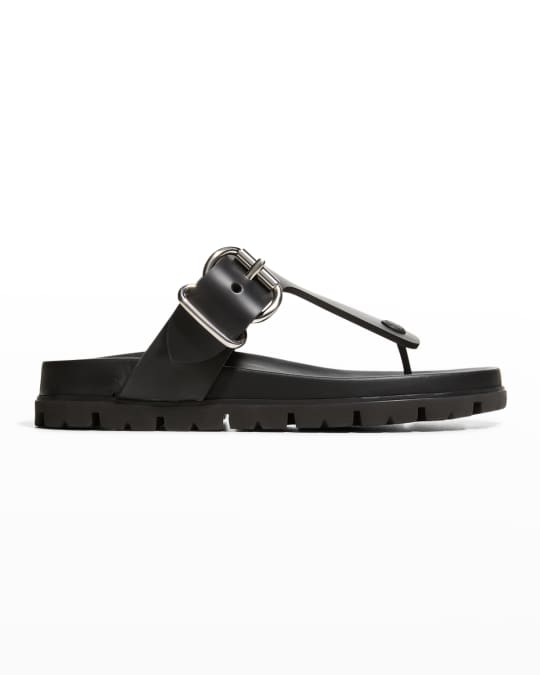 Prada knotted silk sandal shop