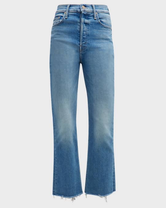 MOTHER The Tripper Ankle Fray Jeans | Neiman Marcus