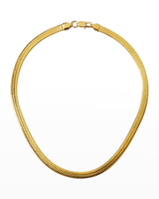 Fallon herringbone store necklace
