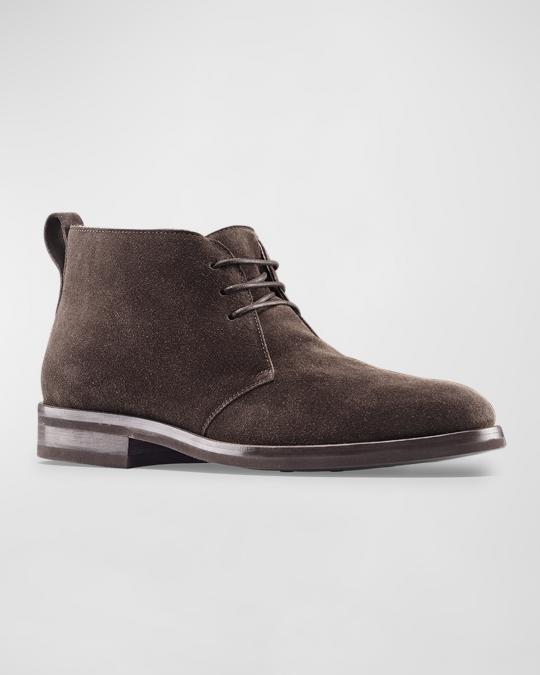 KOIO Lucca Hazelnut Suede Lace Up Chukka Boots Size 47 / US 13/14 Made in Italy LUCA Terra Moc Chukka Sneaker Boot - Desert | Chukka Boots  main image 4