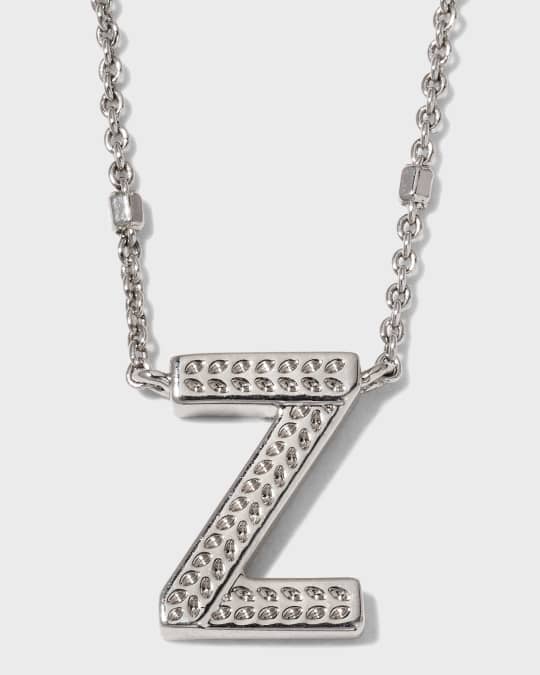 Kendra Scott Letter Z Pendant Necklace | Neiman Marcus