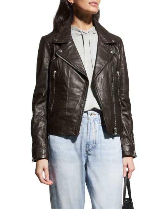Rag & Bone Mack Leather Jacket | Neiman Marcus