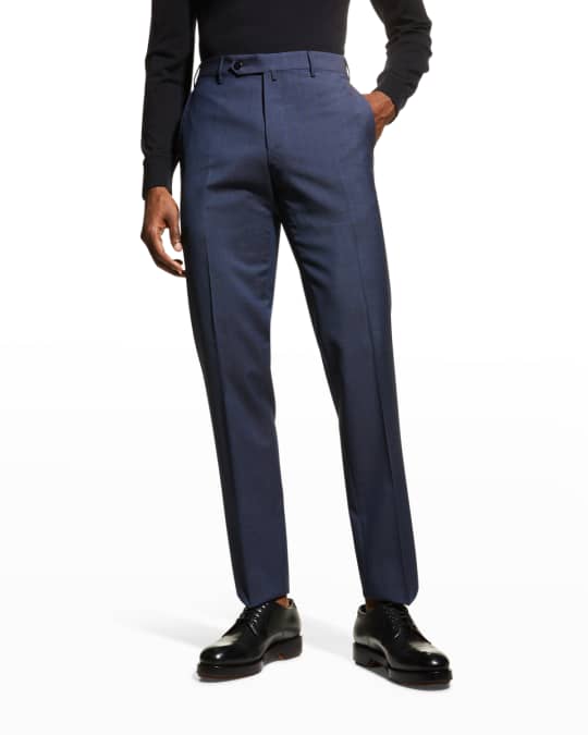 Zanella Men's Parker Two-Tone Fancy Trousers | Neiman Marcus